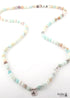 Boho Bracelet, RH Yoga Bracelet, Amazonite Natural Green Stone